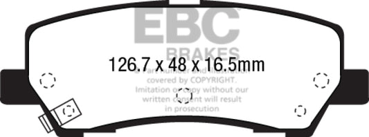 EBC brake Ultimax2 brake Pads - Graveyard Performance