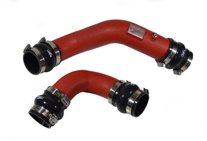 Injen 17-19 Honda Civic Type-R Aluminum Intercooler Piping Kit - Wrinkle Red - Graveyard Performance