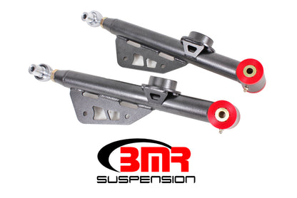 BMR 99-04 Mustang Single Adj. Lower Control Arms / Rod End (Polyurethane) - Black Hammertone - Graveyard Performance