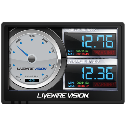SCT Performance Livewire Vision Performance Monitor (for 1996+ Ford Vehicles) - Graveyard Performance