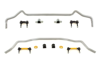 Whiteline 10-15 Mitsubishi Lancer EVO (MR/GSR) / 2015 EVO Final Edition Front & Rear Sway Bar Kit - Graveyard Performance