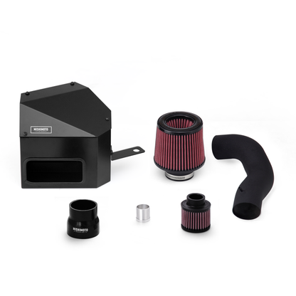 Mishimoto 15-16 VW Golf/GTI 1.8L/2.0L Performance Air Intake Kit - Wrinkle Black - Graveyard Performance
