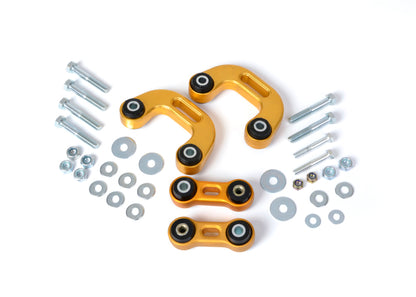 Whiteline 93-00 & 03-07 Subaru Impreza Non-Turbo Front&Rear Sway bar link conv kit - extra h/d alloy - Graveyard Performance