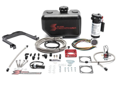 Snow Performance 08-15 Evo Stg 2 Boost Cooler Water Injection Kit w/SS Braid Line & 4AN Fittings - Graveyard Performance