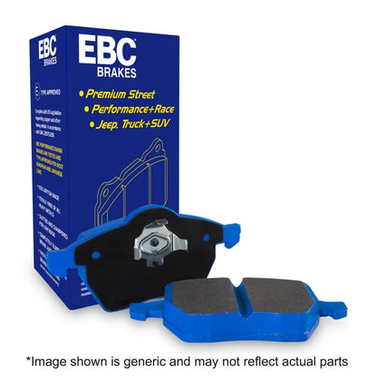 EBC 16-18 Ford Focus RS Bluestuff Front Brake Pads - Graveyard Performance