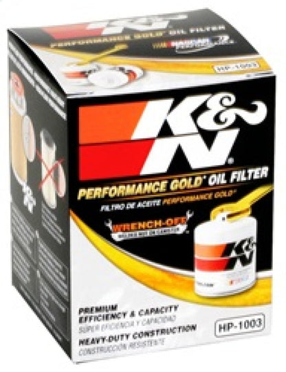 K&N 03-09 Scion tC / 00-05 Celica GT/GT-S Performance Gold Oil Filter - Graveyard Performance