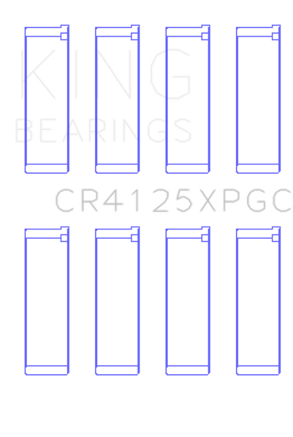 King Engine Bearings Subaru EJ20/EJ22/EJ25 pMaxKote Performance Rod Bearing Set - Size STDX