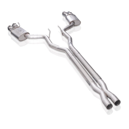 Stainless Works 18+ Ford Mustang GT Redline X-Pipe Performance Connect Cat-Back Exhaust - Graveyard Performance