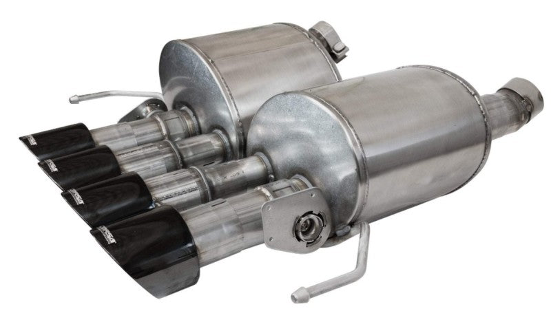 Corsa 2014-2019 Chevrolet Corvette C7 6.2L 2.75in Xtreme Valve-Back w/ Dual NPP & Quad Black Tips - Graveyard Performance