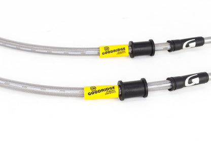 Goodridge 17-21 Honda Civic Hatchback Stainless Steel Brake Line Kit - Graveyard Performance