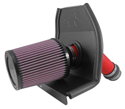 K&N 2015 Subaru WRX-STI 2.5L H4 Red Typhoon Short Ram Intake - Graveyard Performance