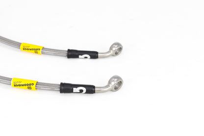 Goodridge 99-00 Honda Civic Si (w/Rear Disc) Stainless Steel Brake Line Kit - Graveyard Performance