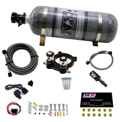 Nitrous Express Ford 2.3L Ecoboost Nitrous Plate Kit w/12lb Bottle - Graveyard Performance
