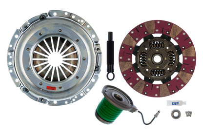 Exedy 2011-2016 Ford Mustang V8 Stage 2 Cerametallic Clutch Cushion Button Disc Inc Slave - Graveyard Performance