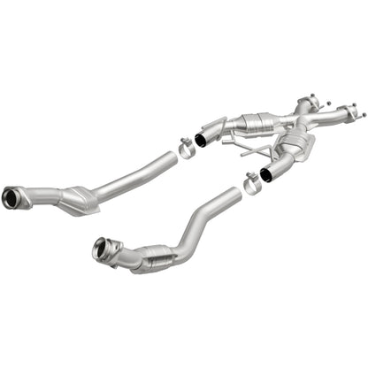 MagnaFlow Conv DF Mustang X-Pipe 86-93 50-Sta - Graveyard Performance