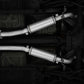 MBRP 99-04 Ford Mustang GT 4.6L 2.5in. Dual Split Rear AL Cat Back w/ 3.5in. Dual Wall Blk. Tips