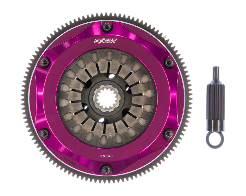 Exedy 1993-1998 Toyota Supra Twin Turbo L6 Hyper Triple Cerametallic Clutch Rigid Disc Pull Type - Graveyard Performance