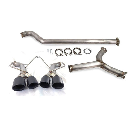 ETS SUBARU WRX/STI 2015+ CATBACK EXHAUST SYSTEM (Extreme, No Resonator, Stealth Black Tips)