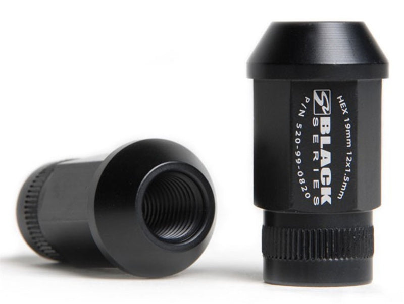 Skunk2 12 x 1.5 Forged Lug Nut Set (Black Series) (20 Pcs.) - Graveyard Performance