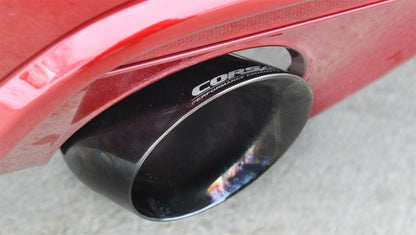 Corsa 2015-2017 Ford Mustang GT Fastback 5.0 3in Xtreme Cat Back Exhaust w/ Dual Black 4.5in Tips - Graveyard Performance