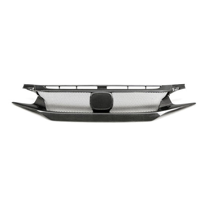 Seibon 17-18 Honda Civic Type R CV-Style Carbon Fiber Front Grill - Graveyard Performance