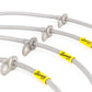 Goodridge 17-20 Honda Civic Si (Si Model Only) Stainless Steel Brake Line Kit