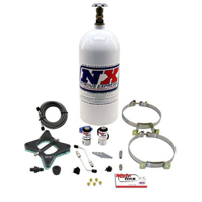 Nitrous Express 96-04 Ford Mustang GT 4.6L 2 Valve Mainline EFI Nitrous Kit w/10lb Bottle - Graveyard Performance