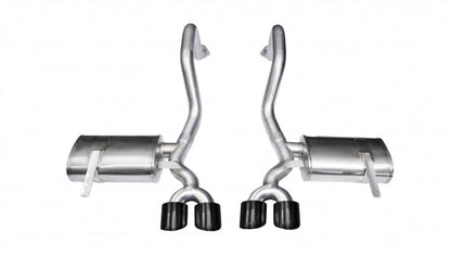 Corsa 1997-2004 Chevrolet Corvette C5 Z06 5.7L V8 Black Xtreme Axle-Back Exhaust - Graveyard Performance