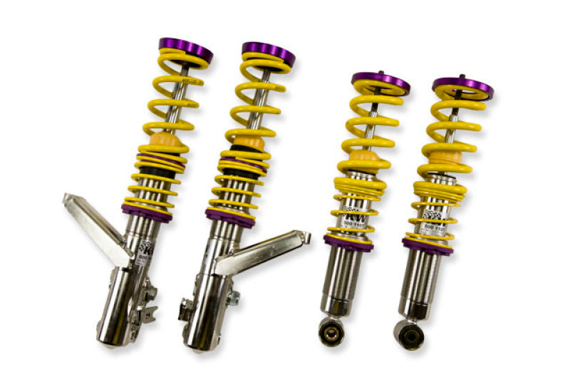 KW Coilover Kit V1 Honda Civic (all excl. Hybrid) w/ 14mm (0.55) front strut lower mounting bolt - Graveyard Performance