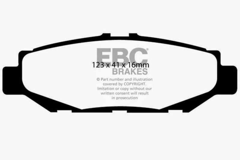 EBC 93-97 Lexus GS300 3.0 Ultimax2 Rear Brake Pads - Graveyard Performance