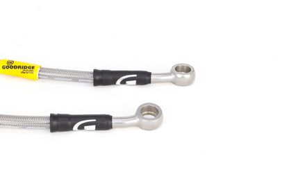 Goodridge 17-21 Honda Civic Hatchback Stainless Steel Brake Line Kit - Graveyard Performance