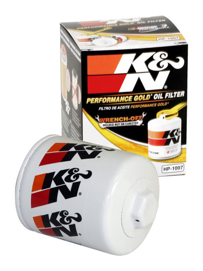 K&N Buick / Chevrolet / Oldsmobile Performance Gold Oil Filter - Graveyard Performance