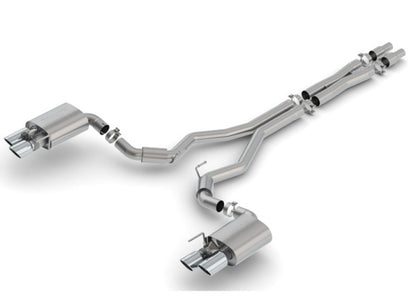 Borla 2018 Ford Mustang GT 5.0L AT/MT 3in S-Type Catback Exhaust w/ Valves - Graveyard Performance