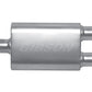Gibson MWA Superflow Center/Dual Oval Muffler - 4x9x14in/3in Inlet/2.5in Outlet - Stainless