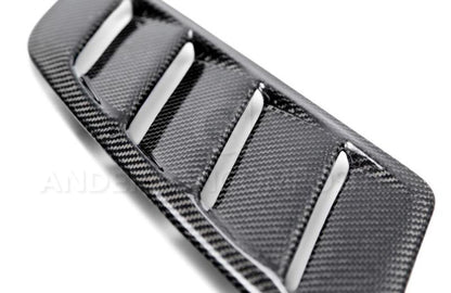 Anderson Composites 2015-2017 Ford Mustang Type-AB Carbon Fiber Hood Vents - Graveyard Performance