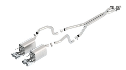 Borla 09-11 Chevrolet Corvette 6.2L V8 Aggressive ATAK Catback Exhaust - Graveyard Performance
