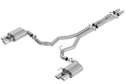 Borla 2018 Ford Mustang GT 5.0L AT/MT 3in ATAK Catback Exhaust w/ Valves - Graveyard Performance