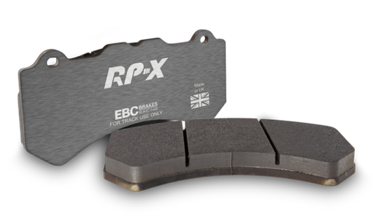 EBC Racing 2020+ Toyota GR Supra 2.0T/3.0T (w/13.6in Rear Rotor) RP-X Race Rear Brake Pads - Graveyard Performance