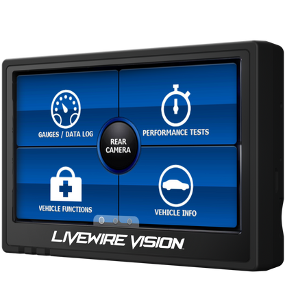 SCT Performance Livewire Vision Performance Monitor (for 1996+ Ford Vehicles) - Graveyard Performance