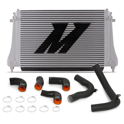 Mishimoto 2015+ VW MK7 Golf TSI / GTI / R Performance Intercooler Kit w/ Pipes (Black) - Graveyard Performance