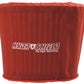 Injen Red Water Repellant Pre-Filter fits X-1015 X-1018 6.75in Base/5in Tall/5in Top