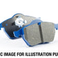 EBC 86-89 Mazda RX7 2.4 (1.3 Rotary)(Vented Rear Rotors) Bluestuff Front Brake Pads