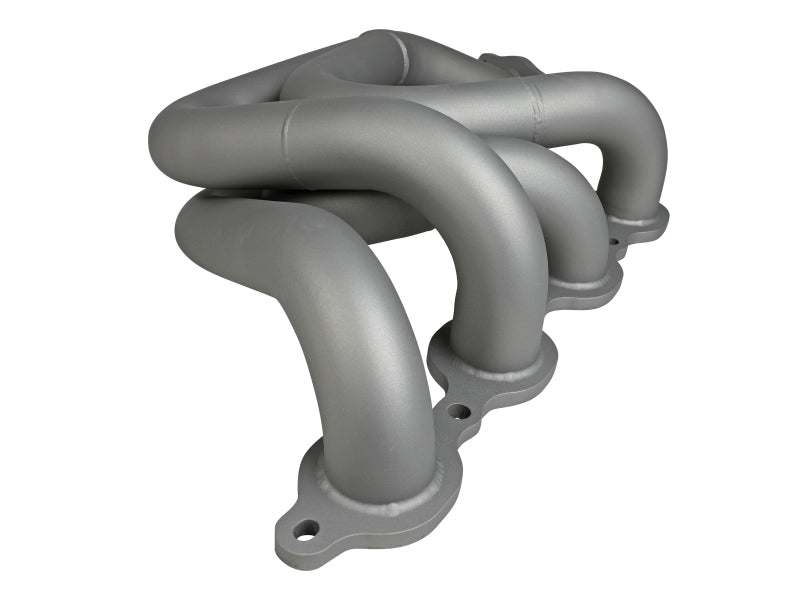 aFe Twisted 304SS Header 2020 Chevy Corvette (C8) 6.2L V8 - Titanium Ceramic Coated - Graveyard Performance