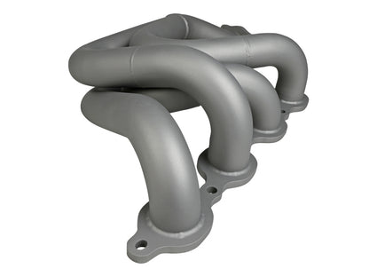 aFe Twisted 304SS Header 2020 Chevy Corvette (C8) 6.2L V8 - Titanium Ceramic Coated - Graveyard Performance