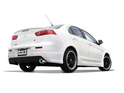 Borla 08-11 Mitsubishi Lancer DE/ES/GTS SS Exhaust (rear section only) - Graveyard Performance