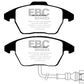 EBC 06-13 Audi A3 2.0 Turbo (Girling rear caliper) Greenstuff Front Brake Pads