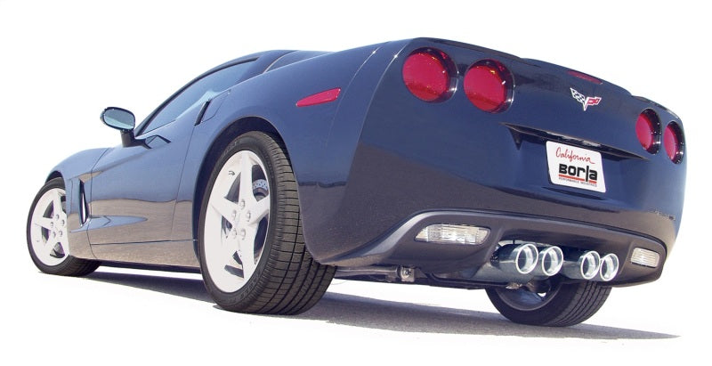 Borla 05-08 Corvette Coupe/Conv 6.0L/6.2L 8cyl 6spd RWD Touring SS Exhaust (rear section only) - Graveyard Performance