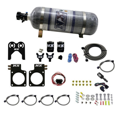 Nitrous Express Nissan GT-R Nitrous Plate Kit (35-300HP) w/Composite Bottle - Graveyard Performance