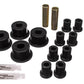 Energy Suspension 65-72 Dodge Charger (w/ 2in Main Eye) Black Rear Leaf Spring Bushing Set