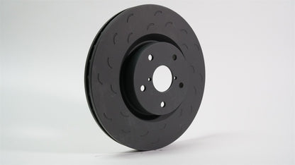 Hawk Talon 2005 Saab 9-2X Slotted-Only Rear Brake Rotor Set - Graveyard Performance